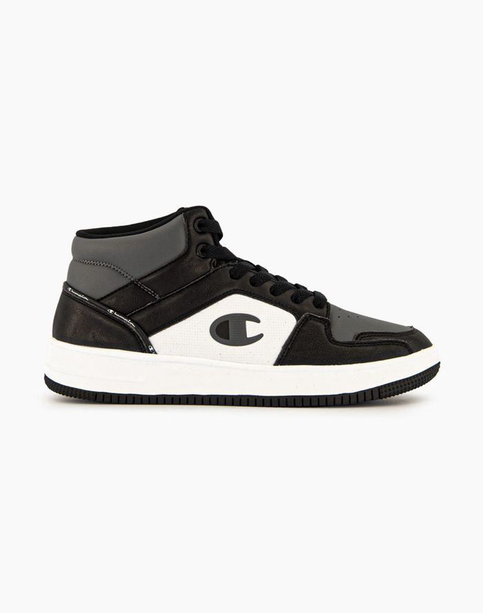 Zapatillas Champion Hombre - Rebound 2.0 Mid ( Negras ) 1960372-RA